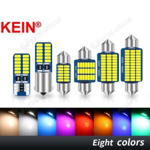 2pcss 12V 24V T10 꽃줄 BA9S W5W C5W C10W 5W5 T4W 28mm 31mm 트럭 자동차 조명 인테리어 Led 전구 신호
