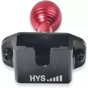 벨트 클립이 있는 HYS 휴대용 라디오/마이크 행거/1인치 25mm 볼 헤드 어댑터 RAM 마운트와 호환되는 B