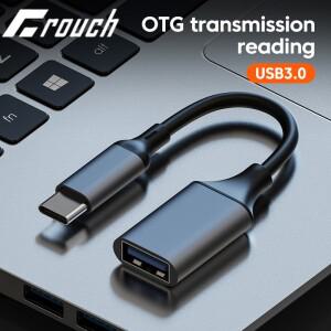 Crouch OTG  C-USB 3.0 어댑터 케이블 A 여성용 케이블(전화 PC 태블릿 U 디스크 데이터 전송 커넥터)