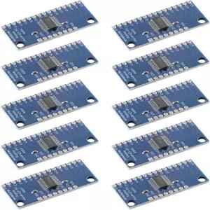 EC 10Pcs CD74HC4067 고속 CMOS 로직 16채널 아날로그 멀티플렉서 및 디멀티플렉서 저전력 와이드 전압