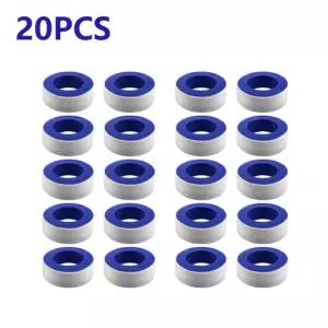 20PCS 스레드 씰링 파이프 워터 엔지니어링 가스 10 미터 전용 방수 테이프 덕트 1PCS