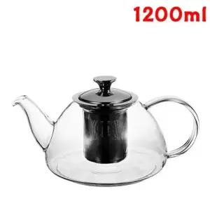 스텐망티포트 1200ml 다인용티포트 유리주전자 티팟