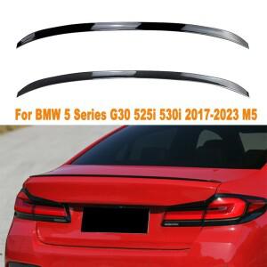 [호환품]BMW 호환 5 시리즈 G30 525i 530i - M5 자동차 해치백 버전 뒷 트렁크 스포일러 윙 루프 날개 액세