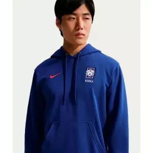 매장정품 NIKE 나이키 대한민국 클럽 축구 프렌치 테리 풀오버 후디 M - 글로벌 블루:글로벌 레드 IB6303-4
