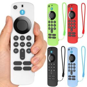 Fire TV 스틱 HD/4K용 실리콘 리모컨 보호 커버 야광 방지 낙하 방진 케이스