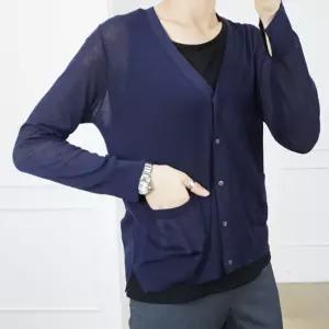 빅사이즈 여성 미니 볼레로 간절기 여름 가디건 XNX22KgC