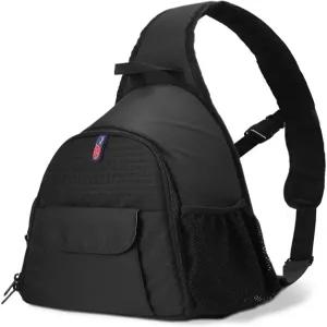 비 덮개가 있는 BPAULL DSLR 카메라 가방 방수 슬링 백팩 노트북 캐논 니콘 소니 펜탁스 렌즈 삼각대 및