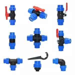 20 25 32 40 PVC 워터 밸브 50 63MM 25 PE 파이프 스플리터 튜브 Plug 20mm