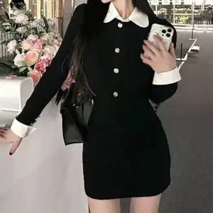 [하프클럽/]모임룩 모임 코디 데일리 데이트 롱원피스 원피스 면