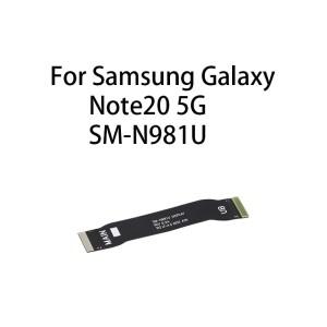 (디스플레이) 메인 보드 마더보드 커넥터 삼성 호환 Galaxy Note20 5G / SM-N981U용 LCD 플렉스 케이블