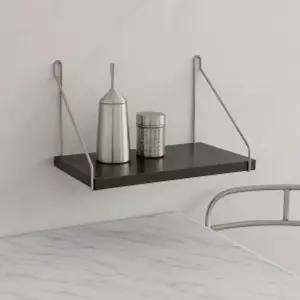 공간데코 무타공 벽선반 30x19.5cm 블랙 벽걸이선반 원목벽선반 nSz93Ijt