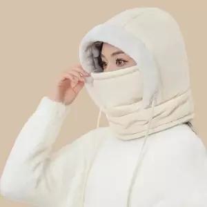 겨울 패딩후드넥워머 낚시 스키 등산 올인원 방한모자 후드넥워머 패딩넥워머 패딩후드