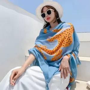 여성 빅사이즈 스카프 간절기 패턴 머플러 빅사이즈스카프 롱스카프 패턴스카프 봄코디