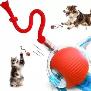 마디누스 스피디 테일 2.0 고양이 장난감 360 자동 롤링 볼 스마트 인터랙티브 반려견용 점프 3.0 개