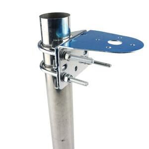 Ham UHF VHF CB 셀룰러 트럭 안테나 용 U-볼트 마스트 클램프 N 암  마운트 브래킷
