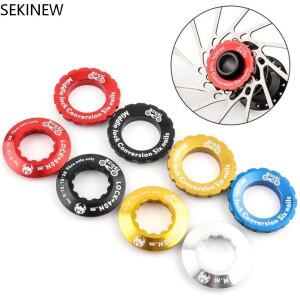 초경량 알루미늄 스틸 디스크 브레이크 로터 MTB 로드 바이크 센터 락 커버 링 캡 사이클링 부품
