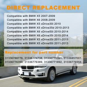 31336776554 31336771892 전면 충격 스트럿 상단 마운트는 하단 범프 스톱을 지원 BMW X5 E70 X6 E72 31336