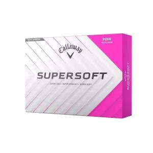Callaway Golf Supersoft 골프공 (2025, 핑크)