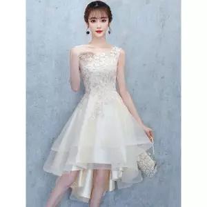 민소매 할로윈 파티 연주회 이브닝 코스튬 칵테일 코스프레 언발란스 디너 의상 파티코스튬