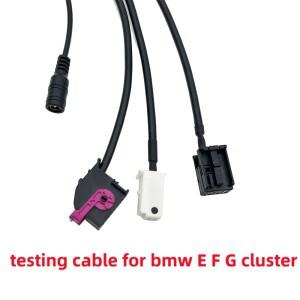 BMW E F G  차체 클러스터 수리  진단 도구용 대시보드  케이블 12V 14V 자동차 전원