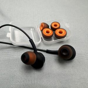 [호환품]메모리 폼 이어폰 실리콘 케이스 커버 이어버드 팁 이어캡 이어팁 헤드폰 액세서리용 패드 쿠션