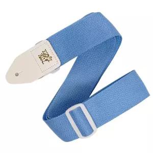 관현악기 소품 스트랩 기타어깨끈 Blue 베이스 Soft Qfs37 일렉기타스트랩
