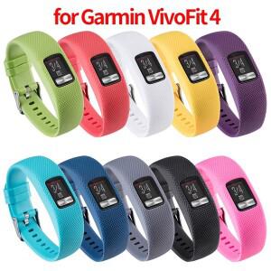 [호환품]Garmin Vivofit 4 용 실리콘 손목 밴드 스마트 호환 워치 활동 짐 시계 스트랩 팔찌 액세서리