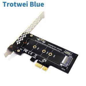 NVME SSD M2 PCIE 1x 어댑터 PCIE-M2 SSD-PCI 익스프레스 X1 카드 라이저 M 키 2230-2280