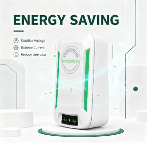 전기 절약 박스 - 스마트 호환 에너지 절약기 가정용 플러그인 장치 전압 안정화 90V-250V EU/US/UK 어댑터