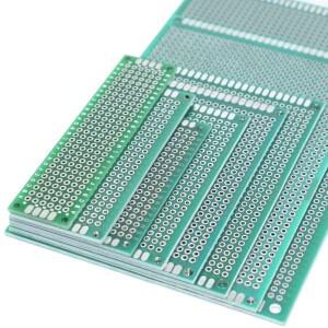 1/5/10PCS PCB 보드 프로토타입 그린 2x8/3x7/4x6/5x7/7x9/8x12/9x15cm DIY 납땜 프로젝트용 양면 회로 기