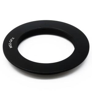 M52-GFX 52mm x1 / M52 x 0.75 마운트 대형 포맷  Fujifilm Fuji 100S 카메라에 렌즈 확대용 어댑터  수정