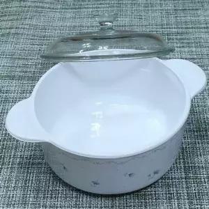 코닝 가정 양수 도자기 1.25L 직화 냄비 찌개