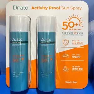 수분보충 닥터아토 액티비티 프루프 선 스프레이 150ml x 2 코스트코 뿌리는 선크림