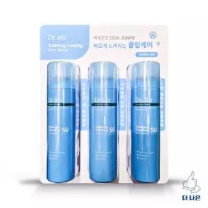수분보충 닥터아토 카밍 쿨링 선스프레이 150ml x 3입