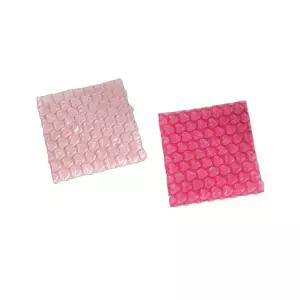 핑크 하트 뽁뽁이 에어캡 파우치10매(소 10x10.5cm) eMb81meb