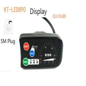 전기 자전거 KT 컨트롤패널 디스플레이 LED 890 부품 24V 36V 48V