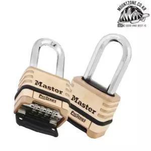 [생활] MASTERLOCK PRO 황동번호자물쇠 롱타입 10000가지번호조합