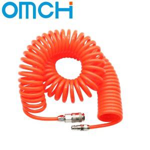 콤프레샤 파이프 8MM X 5MM 폴리우레탄 공기 나선형 EUC 스프링 압축기 커넥터 호스 JP 튜브