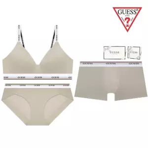 매장정품 GUESS 게스 [선물포장] 에어로쿨 노와이어 커플속옷세트 GCWBR224GCWBP224GCMDR224MO 1698337