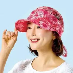 #넬]국산 트윙클 플라워 레이스 망사캡