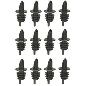 테이블크래프트 프리 플로우 파우치, 2.5 x 1.25 인치, 12 카운트, 블랙