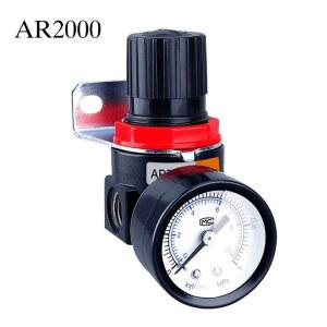 콤프레샤 AR2000 G14 ''공압 공기 압축기 압력 4MM 8MM 10MM 밸브 6MM 조절기 12MM 커넥터 감속