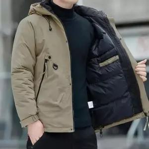 겨울바람막이 폴라 가드 겨울 패딩 남녀공용 아웃도어 방한복 겨울점퍼