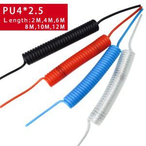 콤프레샤 PU4 2 5 폴리우레탄 공기 압축기 파이프 튜브 8M 호스 6M PU0425 12M 10M 나선형 2M 스프링 4M