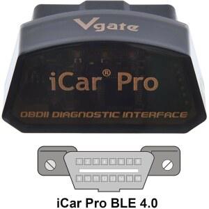 VGATE ICAR PRO BLUETOOTH 4.0 (BLE) OBD2 고장 OBDII 리더 코드 ANDROID 차량 / 스캐너 엔진 IOS 점검 조명