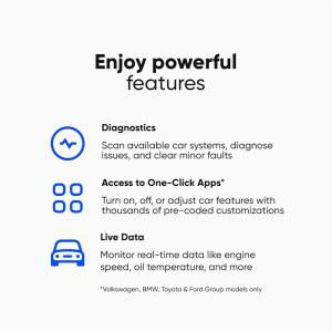 아우디 시트 큐프라 스코다 폭스바겐 BMW 미니 도요타 도구 및 OBDEREEN 진단 스캐너 IOS)용 3 포드(안드로이드