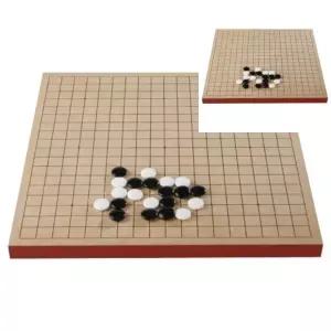 고퀄리티   박스 MDF평판 원목바둑판 25mm 어린이바둑 가족게임 400x400x25 바둑판 10개입 오목게임