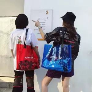 투명 젤리 에코백 가방 젤리백 에코가방 OLG063 에코백가방