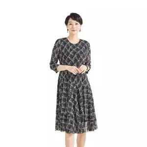 [NS홈쇼핑]메)도트 다이아 프릴 메쉬 원피스[35939066]