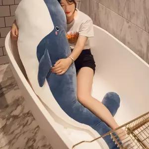 모찌 대왕 고래 인형 대형 쿠션 50~150cm 베개